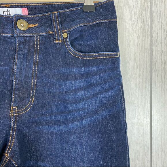 Cabi | High Rise Straight Leg Jeans Size 8 - Picture 3 of 7